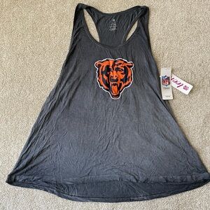 Juniors Chicago Bears Gray Tank